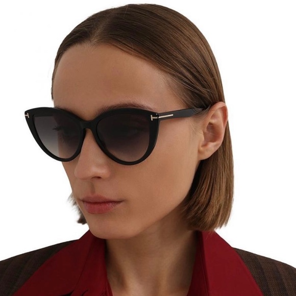 NEW TOM FORD TF915 01B WOMEN SUNGLASSES TOM FORD ISABELLA-02 FT0915/S - Picture 1 of 11